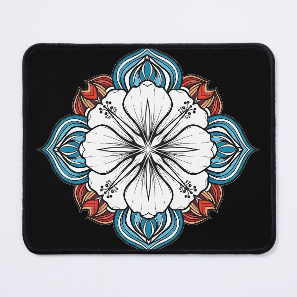 Item preview, Symmetrical Floral Mandala Vector Art designed and sold by UrbanPrts.