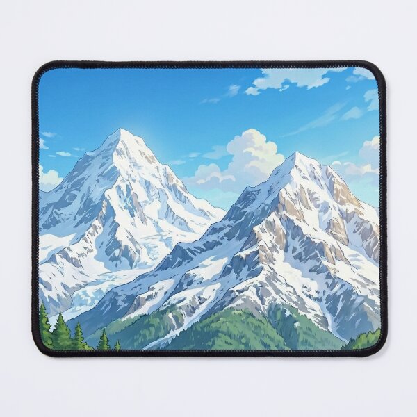 Item preview, Anime Snowy Mountains Landscape designed and sold by 14U Commerce.