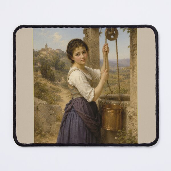Item preview, Girl at well styled after WA Bouguereau  designed and sold by Collector-RB.
