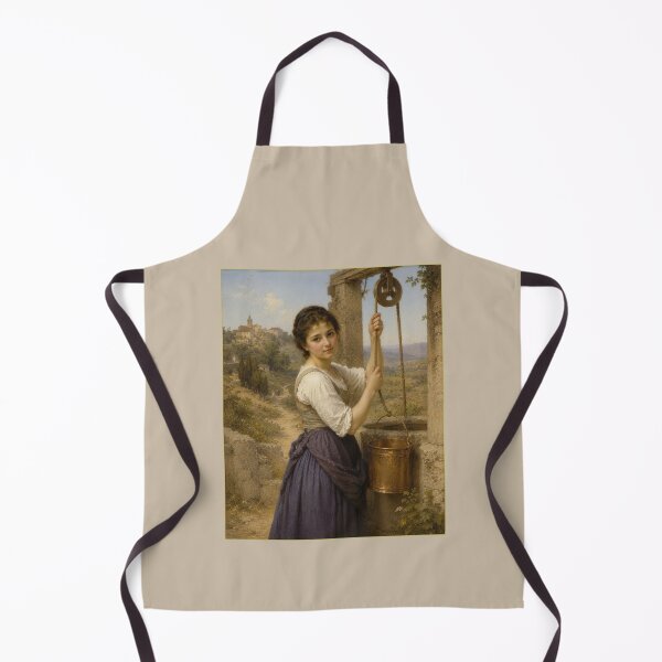 Item preview, Girl at well styled after WA Bouguereau  designed and sold by Collector-RB.