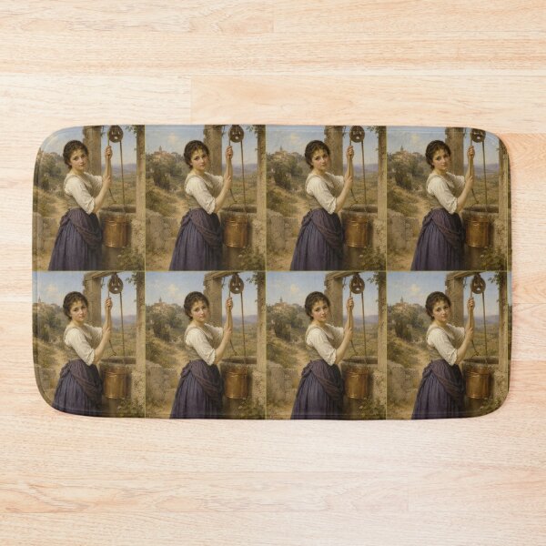 Item preview, Girl at well styled after WA Bouguereau  designed and sold by Collector-RB.