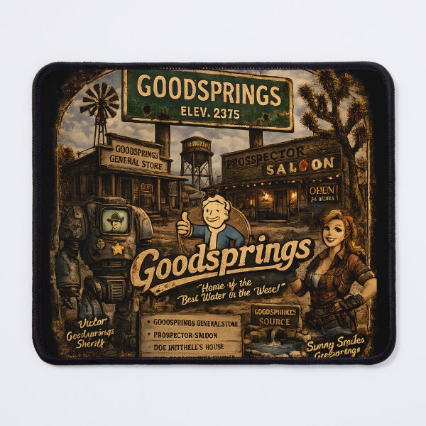 Item preview, Goodsprings Fallout New Vegas designed and sold by RockyLambda.