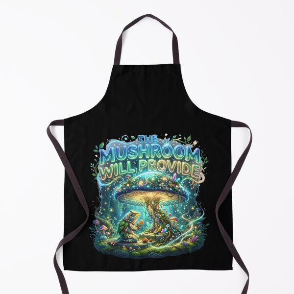 Item preview, The Mushroom Will Provide Goblincore Frog Mushroom designed and sold by pradeepvisuals.