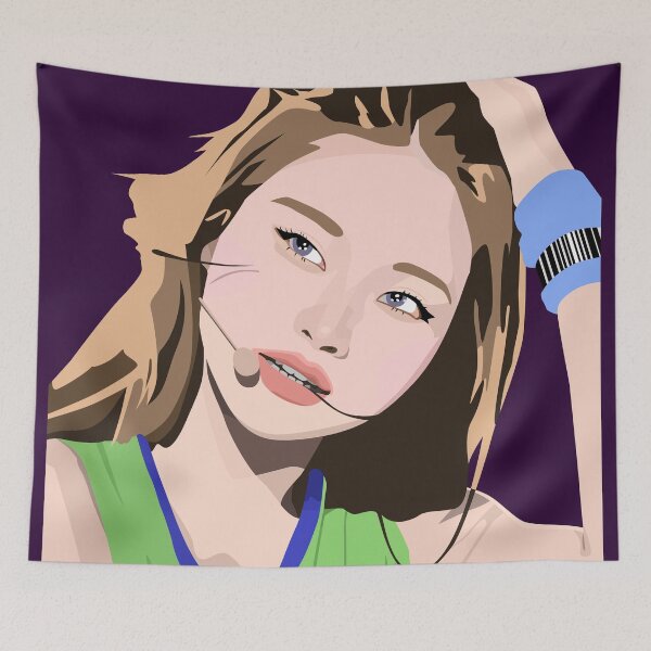Item preview, Haum KiiiKiii in a stunning digital art vector portrait designed and sold by Aome22.