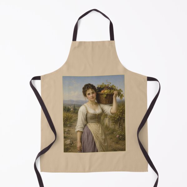 Item preview, Girl with fruit basket styled after WA Bouguereau  designed and sold by Collector-RB.