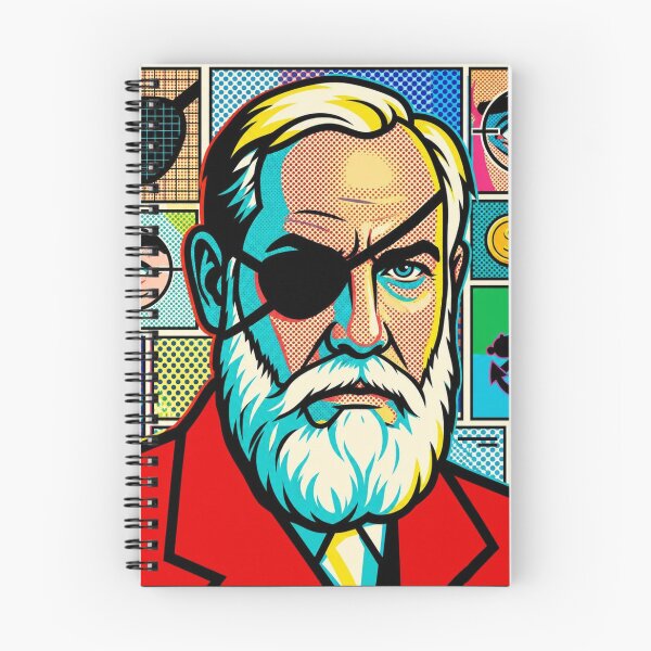 Item preview, Pop art graphic of a man with an eye patch, a captain's portrait, colorful festival designed and sold by G-M-Designs.