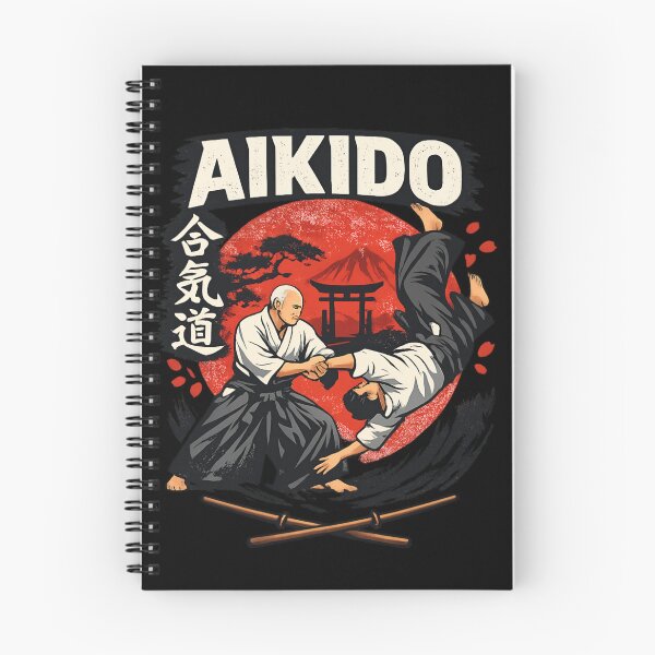 Item preview, Aikido Master - Martial Arts Japan Retro Sunset  designed and sold by SidTastic .