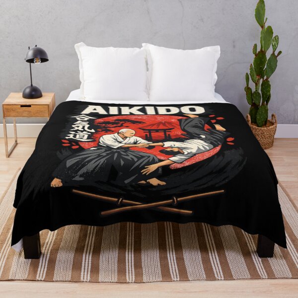 Item preview, Aikido Master - Martial Arts Japan Retro Sunset  designed and sold by SidTastic .
