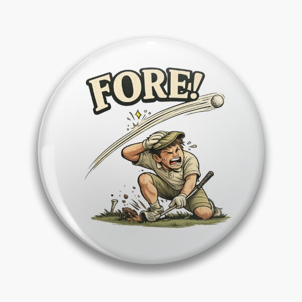 Item preview, Fore! designed and sold by GarPrints.