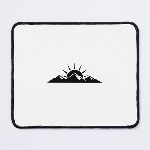 Item preview, Mountain Peaks Sunset Silhouette designed and sold by Le Grand Requin.