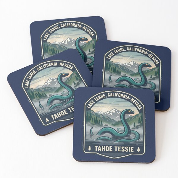 Item preview, Lake Tahoe – Tahoe Tessie | National Park Badge Design designed and sold by ElNiro.