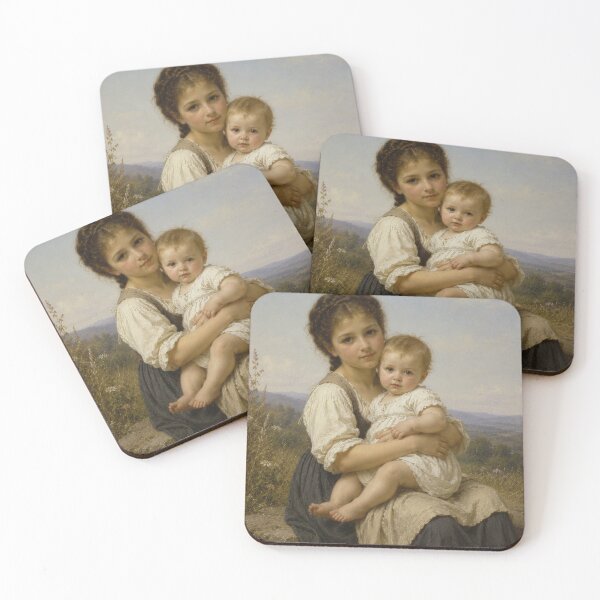 Item preview, Baby sister styled after W A Bouguereau  designed and sold by Collector-RB.