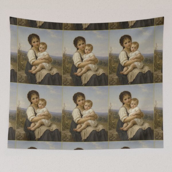 Item preview, Baby sister styled after W A Bouguereau  designed and sold by Collector-RB.