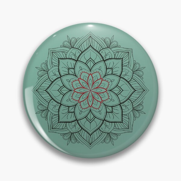 Item preview, Zen Lotus Mandala Sacred Geometry Art designed and sold by UrbanPrts.