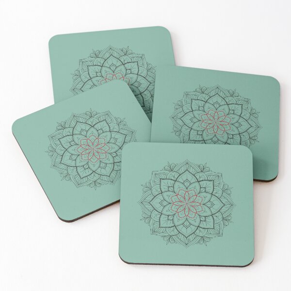 Item preview, Zen Lotus Mandala Sacred Geometry Art designed and sold by UrbanPrts.