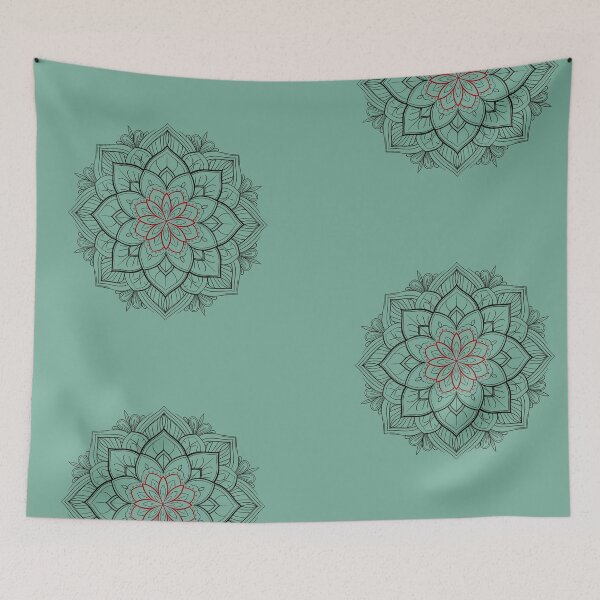 Item preview, Zen Lotus Mandala Sacred Geometry Art designed and sold by UrbanPrts.