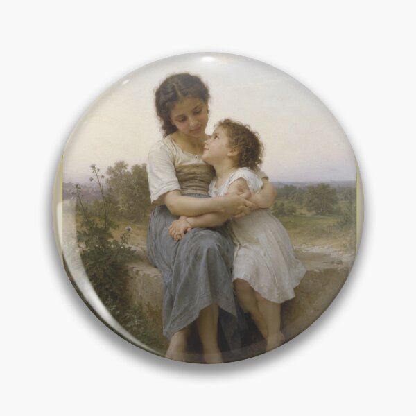 Item preview, Loving elder sister styled after W A Bouguereau  designed and sold by Collector-RB.