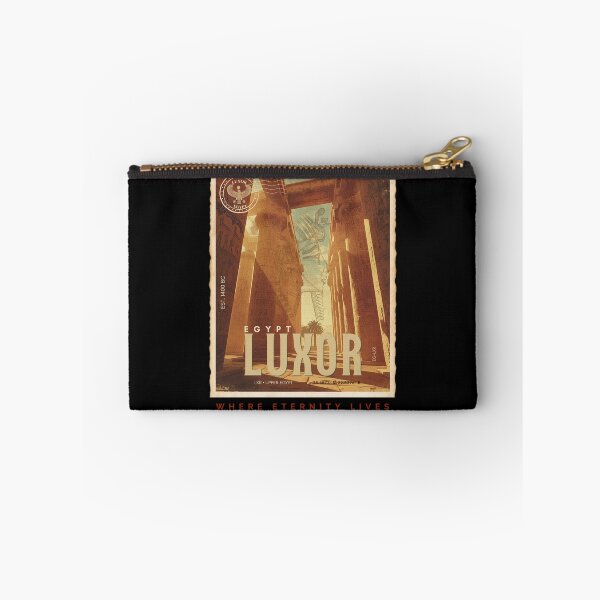 Item preview, Luxor Egypt Vintage Mediterranean Travel Poster Retro Art designed and sold by KaBaRen.