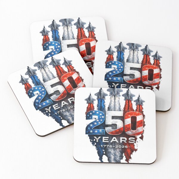 Item preview, USA 250 Years Patriotic Fighter Jets Design designed and sold by athanasioungr.