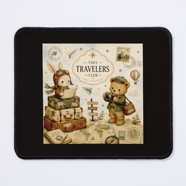 Item preview, Tiny Travelers Club for Dreamers & Little Explorers #10 designed and sold by Helios Be. Lavsh.