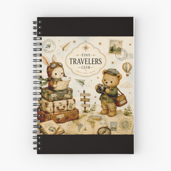 Item preview, Tiny Travelers Club for Dreamers & Little Explorers #10 designed and sold by Helios Be. Lavsh.