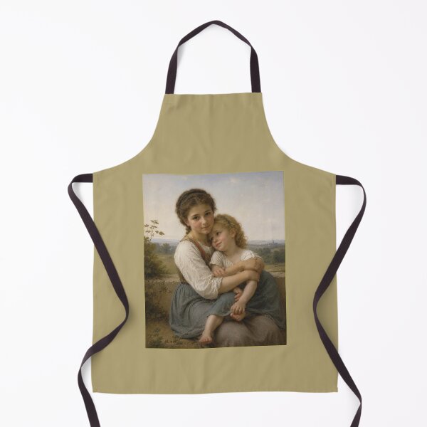 Item preview, Elder sister sitting styled after W A Bouguereau designed and sold by Collector-RB.