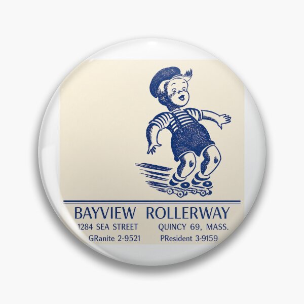 Item preview, Bayview Rollerway Quincy Massachusetts Roller Skating Rink Sticker Decal Label designed and sold by tislord.