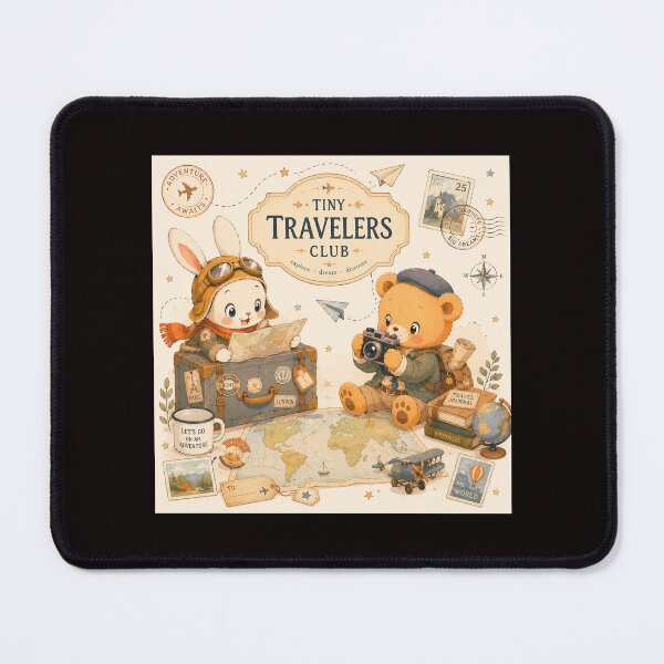 Item preview, Tiny Travelers Club for Dreamers & Little Explorers #11 designed and sold by Helios Be. Lavsh.