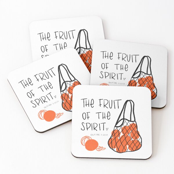 Item preview, The fruit of the spirit orange art  designed and sold by dudaoliveira.art.