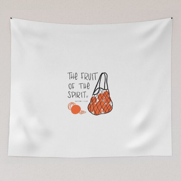 Item preview, The fruit of the spirit orange art  designed and sold by dudaoliveira.art.