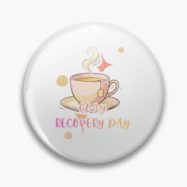 Item preview, Cozy Recovery Day Sticker | Soft Healing & Rest Day Aesthetic designed and sold by SwampKittyCo.