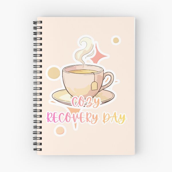 Item preview, Cozy Recovery Day Sticker | Soft Healing & Rest Day Aesthetic designed and sold by SwampKittyCo.