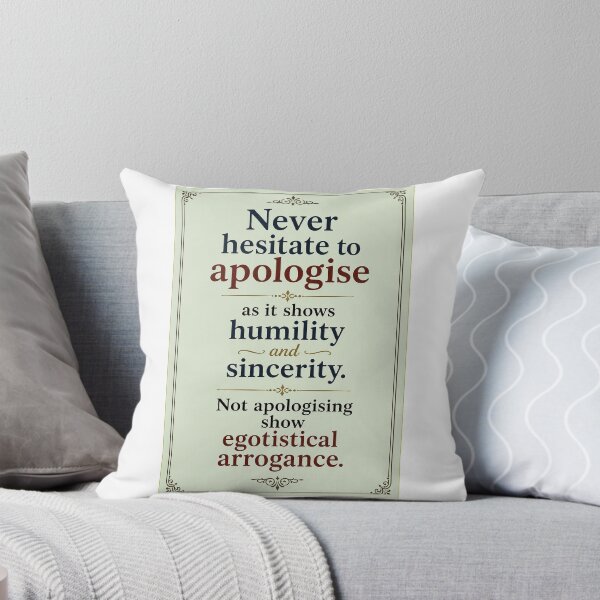 Item preview, Always Apologize designed and sold by Collector-RB.