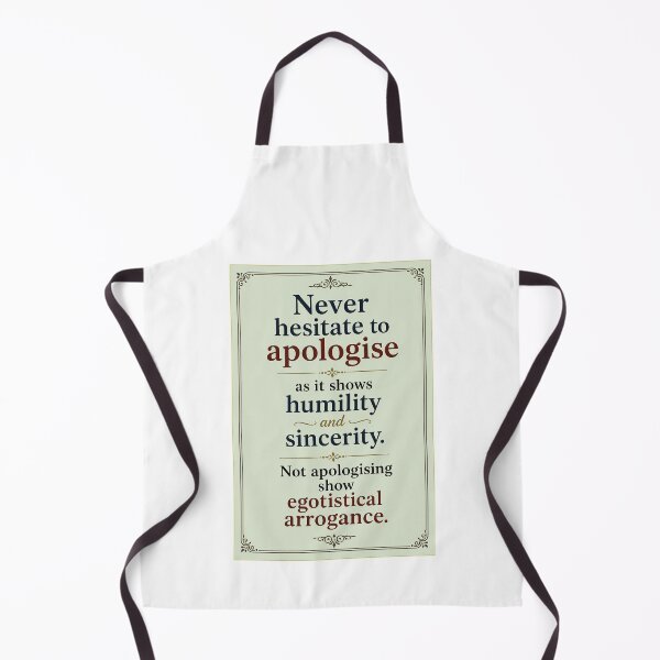 Item preview, Always Apologize designed and sold by Collector-RB.