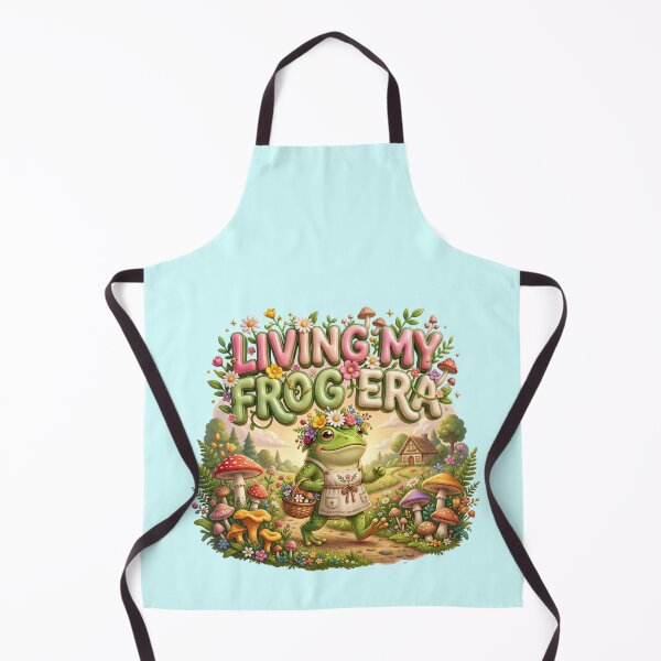 Item preview, Living My Frog Era Cottagecore Frog Life designed and sold by pradeepvisuals.