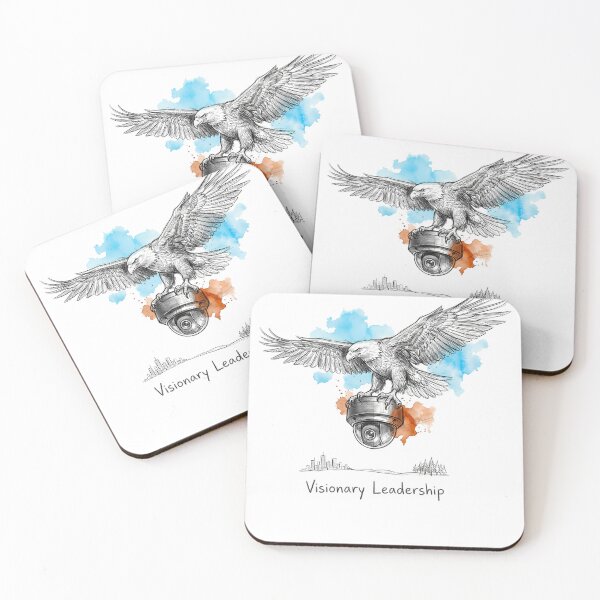 Item preview, Visionary Leadership - Ironic Eagle Surveillance Satire designed and sold by SoulPT.