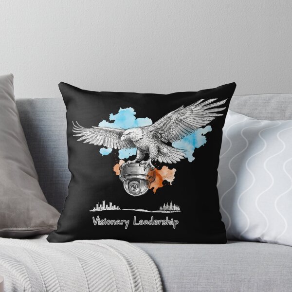 Item preview, Visionary Leadership - Ironic Eagle Surveillance Satire designed and sold by SoulPT.