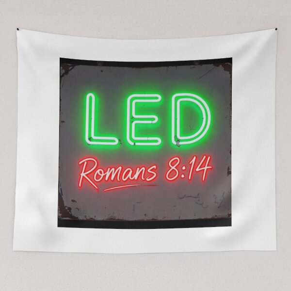 Item preview, Romans Eight Fourteen Print designed and sold by Lichentroupe63.