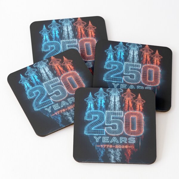 Item preview, USA 250 Years Patriotic Fighter Jets Wired Design designed and sold by athanasioungr.