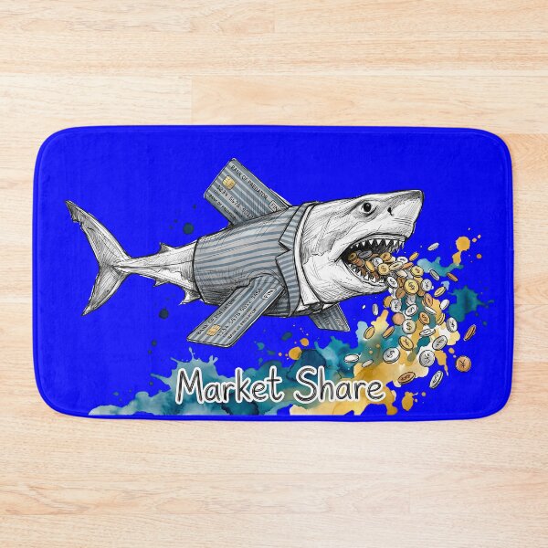 Item preview, Market Share - Funny Corporate Loan Shark Satire designed and sold by SoulPT.
