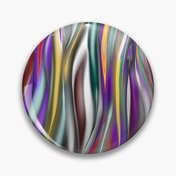 Item preview, Liquid silk metallic ripple abstract art designed and sold by simplyart767.