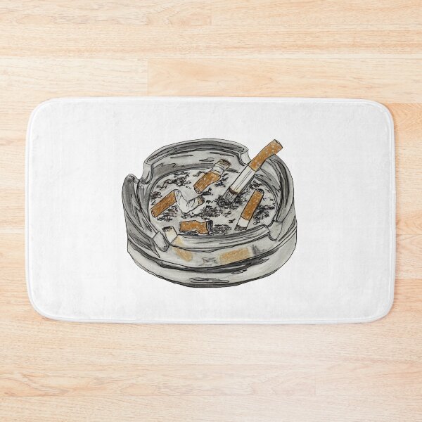 Item preview, Hand Drawn Cigarette Ashtray designed and sold by Lena Draws.