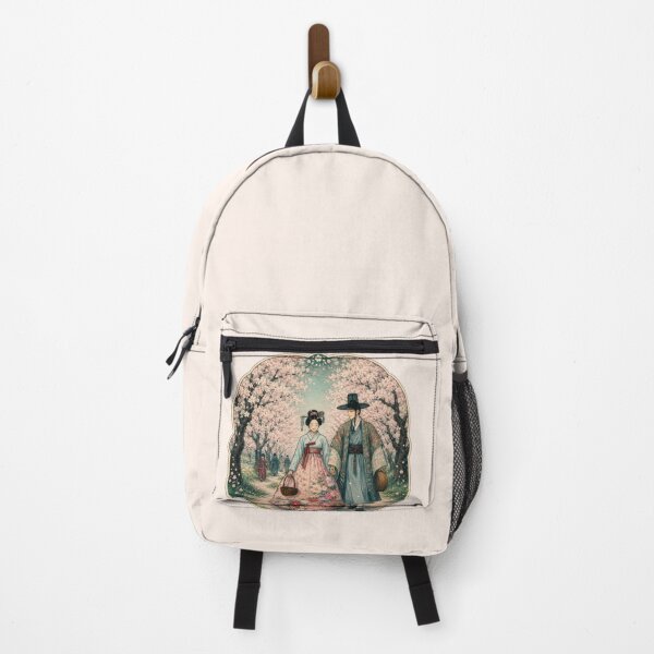 Item preview, Joseon Couple Cherry Blossoms Romance K-drama designed and sold by NerdiPop.