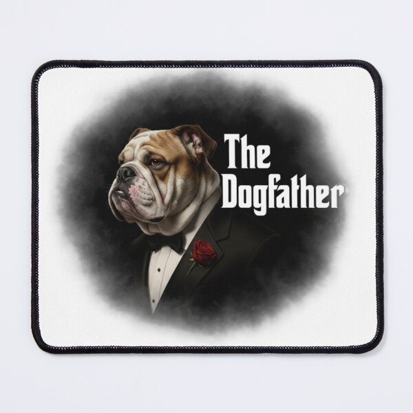 Item preview, The Dogfather Bulldog T-Shirt Iconic Mafia Movie Parody designed and sold by NCalNoveltees.