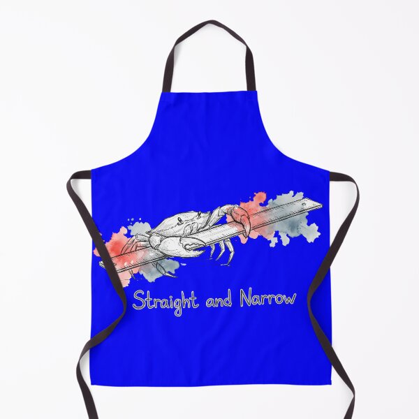 Item preview, Straight and Narrow - Funny Crab Ruler Illustration designed and sold by SoulPT.