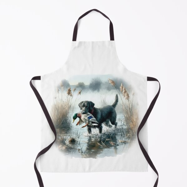Item preview, Loyal Retriever Black Lab Duck Hunt Watercolor Art designed and sold by NCalNoveltees.