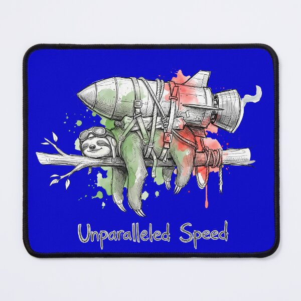 Item preview, Unparalleled Speed - Funny Jetpack Sloth designed and sold by SoulPT.