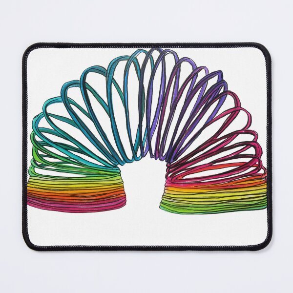 Item preview, Hand Drawn Slinky designed and sold by Lena Draws.