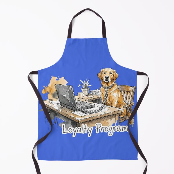 Item preview, Loyalty Program - Funny Golden Retriever Office Humor designed and sold by SoulPT.
