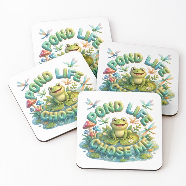 Item preview, Pond Life Chose Me Cottagecore Frog Aesthetic designed and sold by pradeepvisuals.